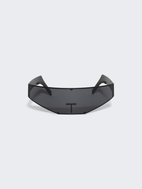Rick Owens DRKSHDW Cyclops Sunglasses Black
