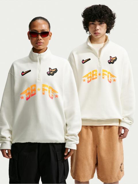 Nike Nike SB Skate 1/2-Zip Fleece Crew-Neck Sweatshirt