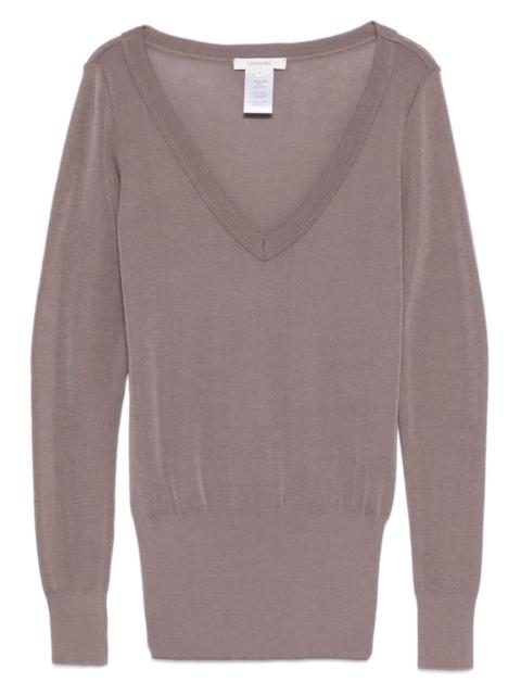 Lemaire long-sleeve V-neck sweater