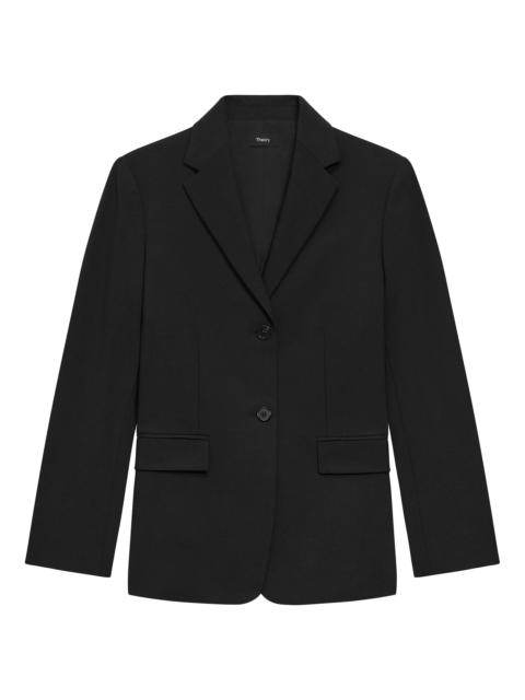 Theory Women's Slim-Fit Wool Blazer - Black