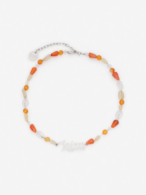 Maison Kitsuné MAISON KITSUNE HANDWRITTING BEADS CHOCKER