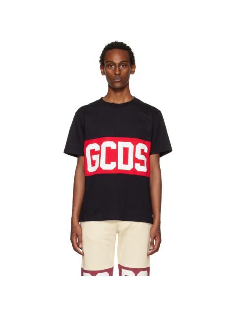 GCDS Black Band T-Shirt