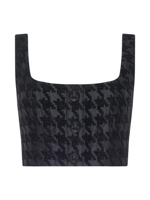 Maylin Houndstooth Top