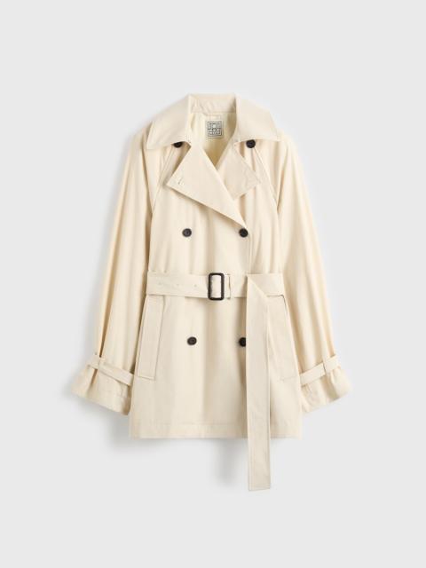 TOTEME Washed cotton trench stone