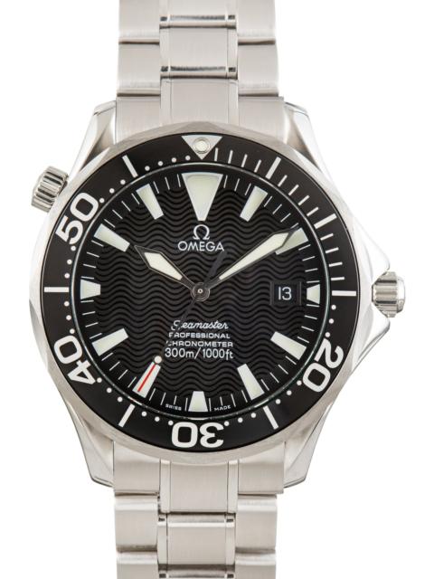 OMEGA Used Steel Omega Seamaster Black Dial