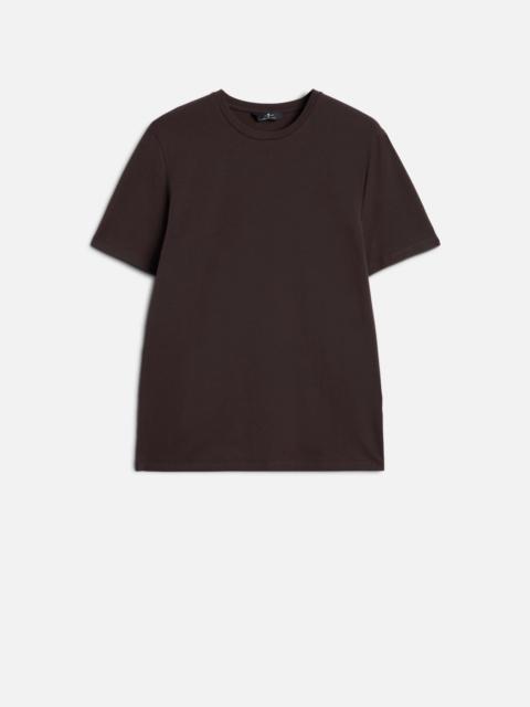 7 For All Mankind TEE in Luxe Performance Espresso