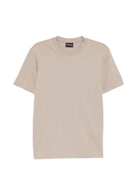 EMPORIO ARMANI monogram T-shirt