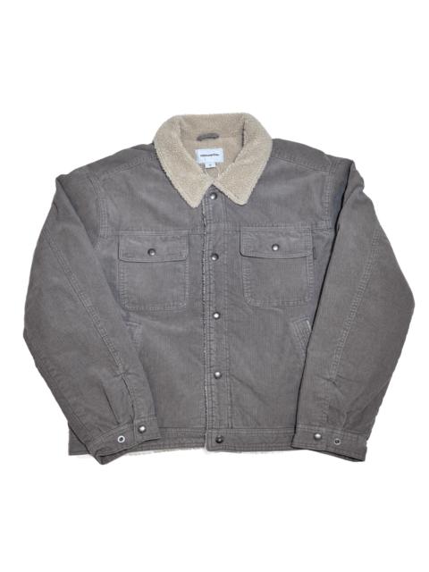 thisisneverthat® Sherpa Lined Corduroy Trucker Jacket Grey