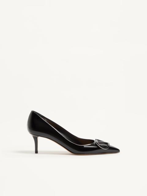 Valentino VLOGO SIGNATURE PATENT LEATHER PUMPS 60MM