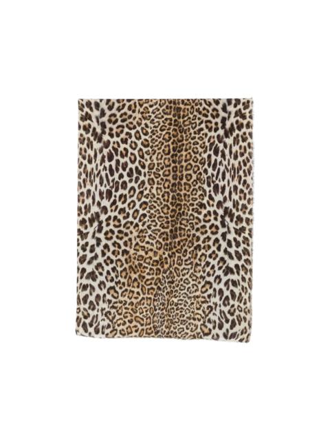 Faliero Sarti Animal leopard-print scarf