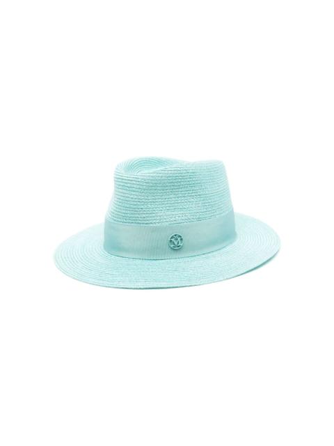 MAISON MICHEL AndrÃ© interwoven fedora hat