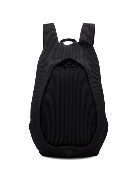 ISSEY MIYAKE Black Pleats Backpack