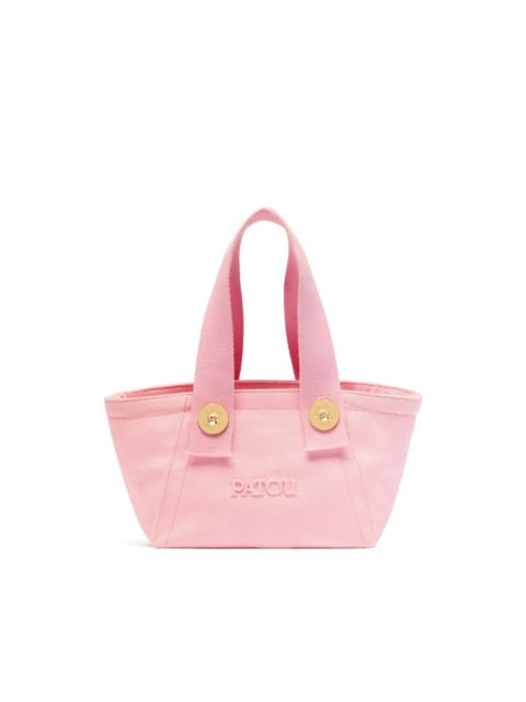 トートバッグ PATOU SS25 BORSA A SECCHIELLO IN VIMINI (AC003 0043102V) PATOU PATOU BORSA A SECCHIELLO IN VIMINI | baltini | REVERSIBLE