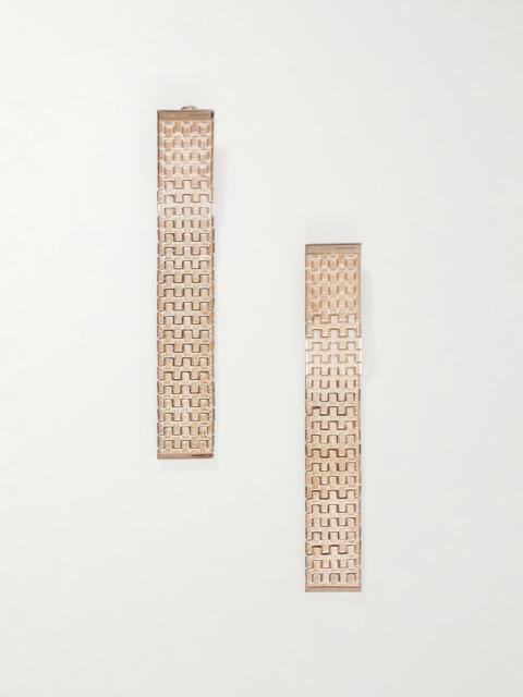 TOM FORD Aion gold-tone earrings Gold