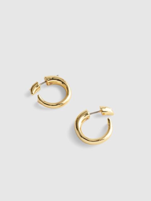 Madewell Fish Split Hoop Earrings