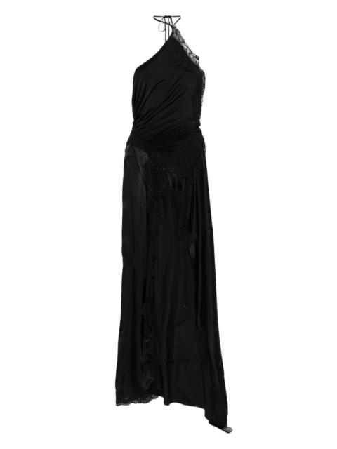 VETEMENTS lace asymmetric maxi dress