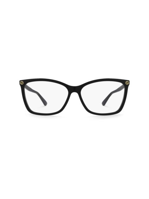 GUCCI rectangular-frame glasses