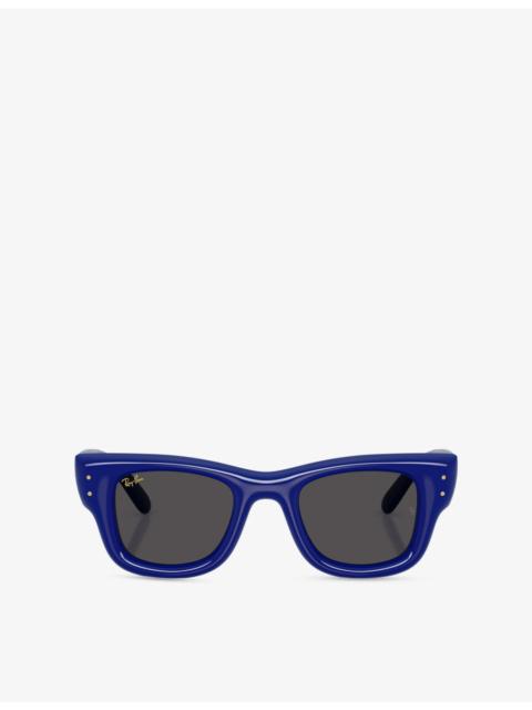 Ray-Ban RB4940 Wayfarer Puffer Square-Frame Nylon Sunglasses