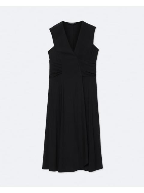 ALLSAINTS JEANNE MIDI WRAP DRESS