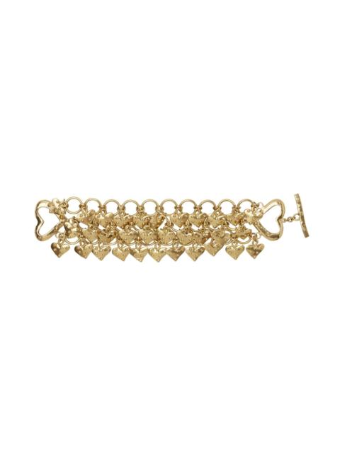 ALÉMAIS Atomic Linked Heart Bracelet