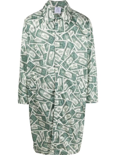 VETEMENTS Million Dollar single-breasted coat