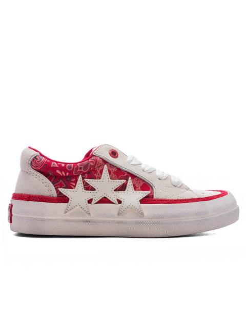 AMIRI BANDANA SUNSET SKATE - VARSITY RED