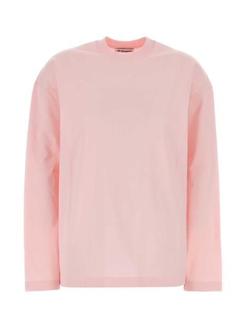 Jil Sander Jil Sander Cotton Crew Neck T-Shirt — Pink