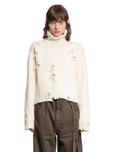 Ann Demeulemeester Armandus-High-Neck-Cropped-Sweater