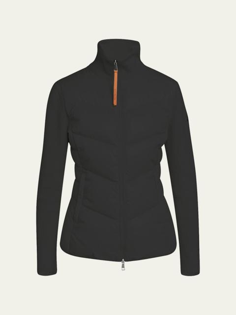 Moncler Puffer Knit Cardigan