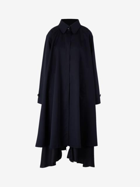 MM6 Maison Margiela Twill trench coat