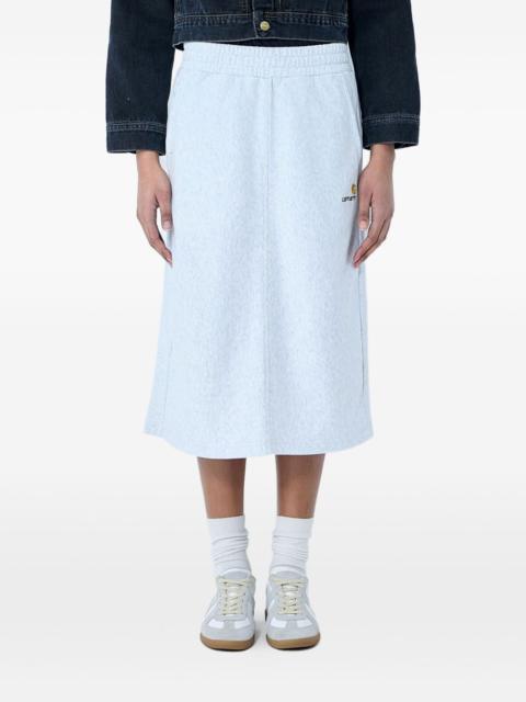 Carhartt American Script sweat midi skirt