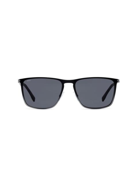 BOSS rectangle-frame sunglasses