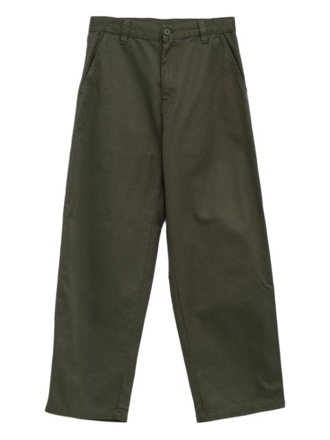 Brady logo-patch trousers