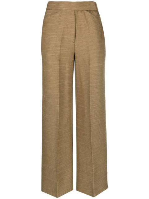 GANNI tailored straight-leg trousers