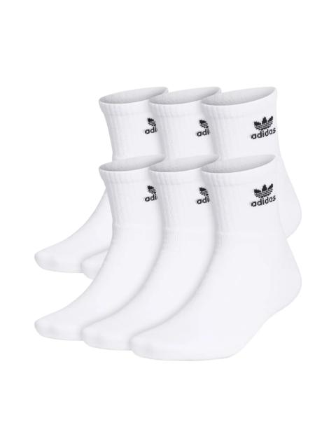 Trefoil 6-Pack Quarter Socks