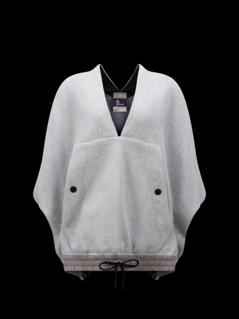 Moncler Wool Fleece Cape