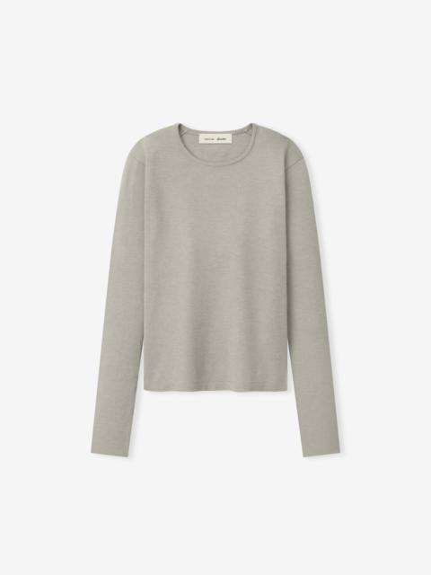 ESSENTIALS Womens Soft Knit Slim Longsleeve