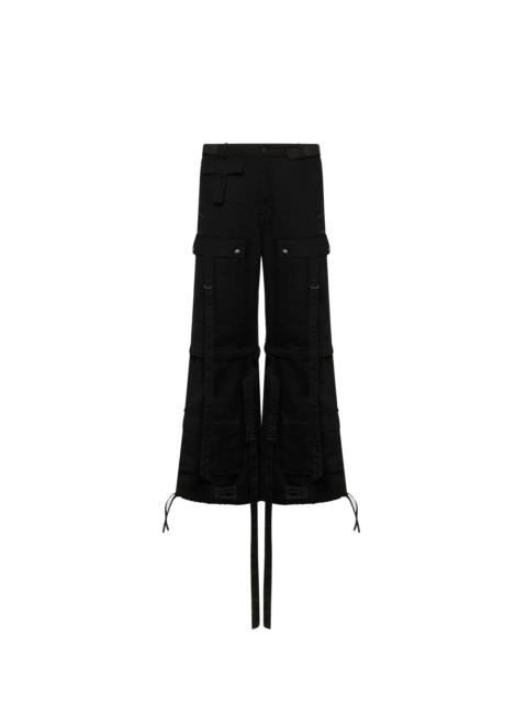 KUSIKOHC Kusikohc Straps Cargo Pants Black