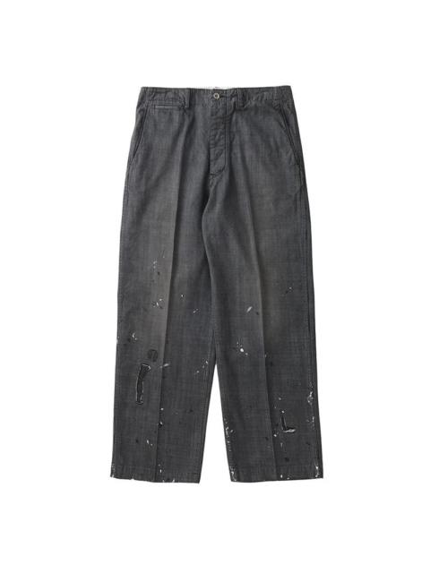 visvim BROADER CHINO CRASH BLACK