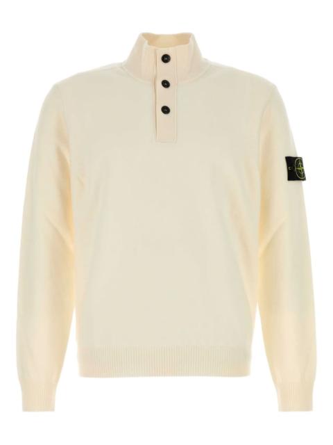 Stone Island high-neck button sweater