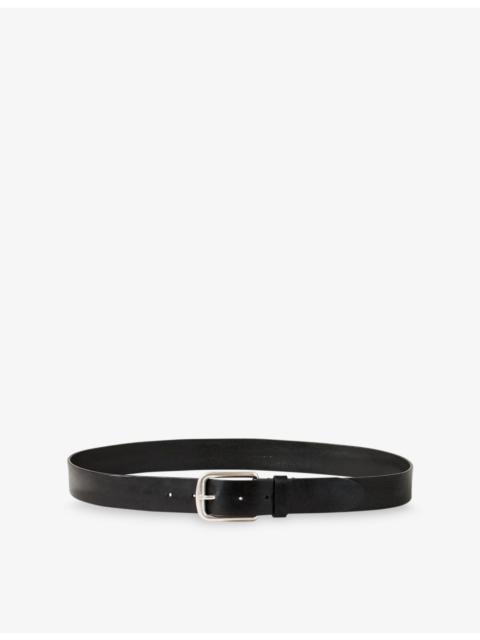 Sandro Vegetable-Tanned Leather Belt