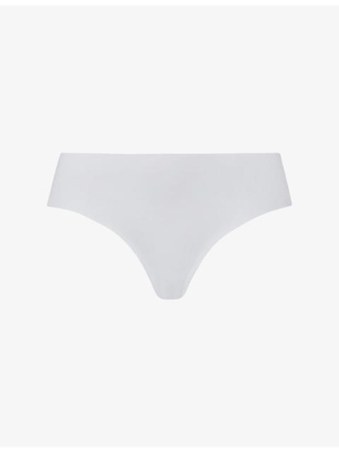 HANRO Invisible High-Rise Stretch-Cotton Briefs