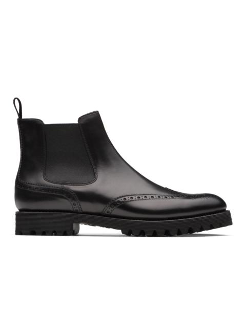 Charlize
Calf Leather Chelsea Boot Brogue Black