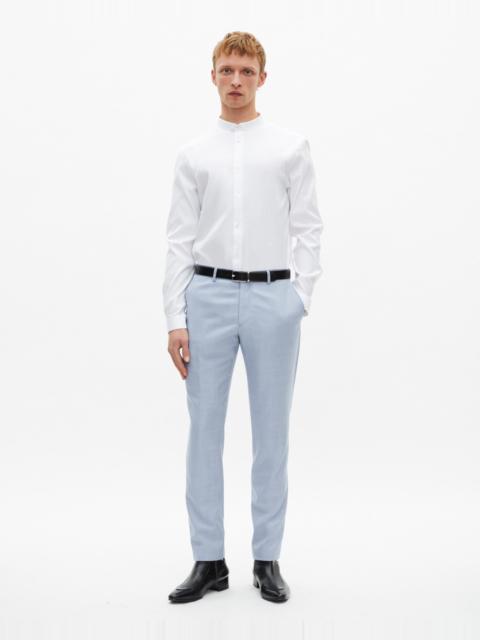 The Kooples BLUE SLIM FIT WOOL SUIT PANTS