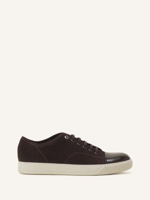 Lanvin DBB1 PATENT LEATHER AND SUEDE SNEAKERS