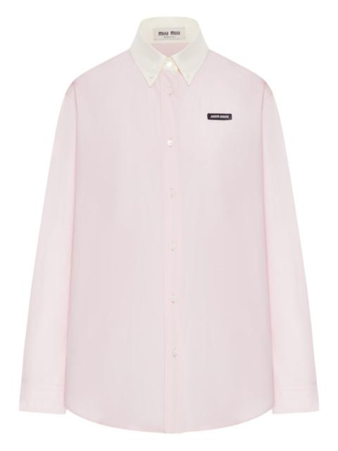 Miu Miu collared shirt