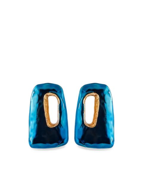 Marni Astral enamel earrings