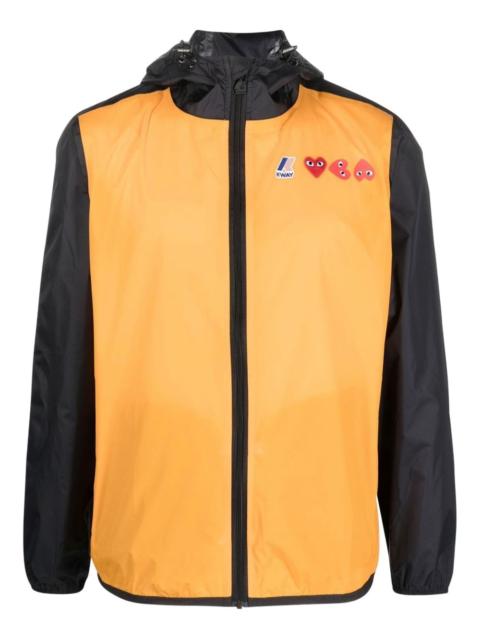 Comme des Garçons PLAY x K-Way hooded jacket