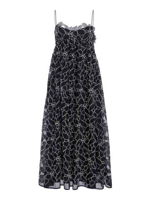 ULLA JOHNSON Marina Cotton Dress black
