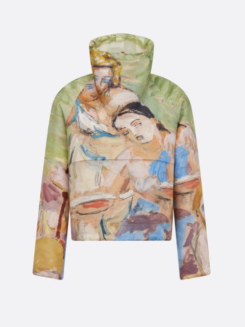 Dior DIOR AND DUNCAN GRANT AND CHARLESTON Pullover Shirt with High Collar